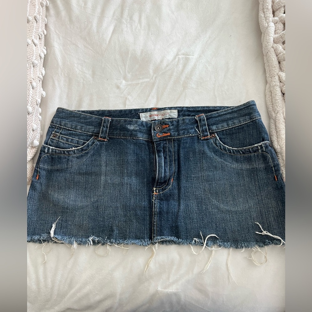 Denim Mini‎ Skirt